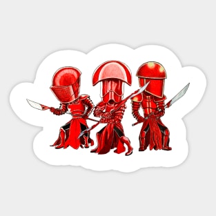 Praetorians Caricature Sticker